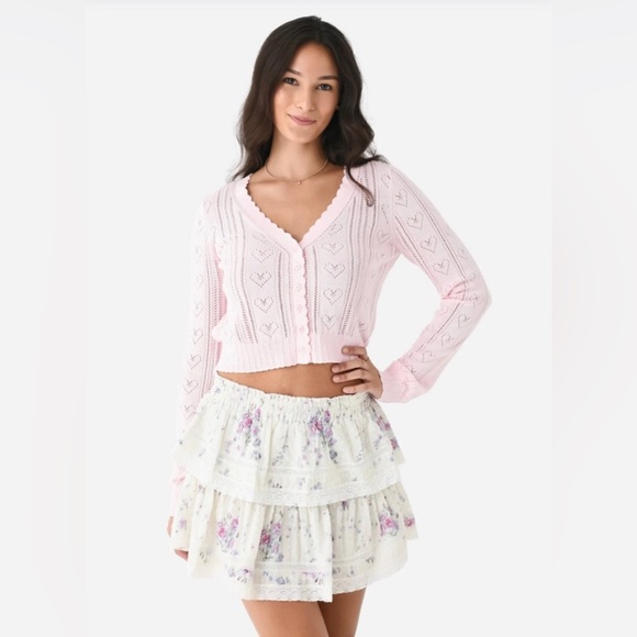 LoveShackFancy Petra in Rose pale Sz M - Picture 1 of 4